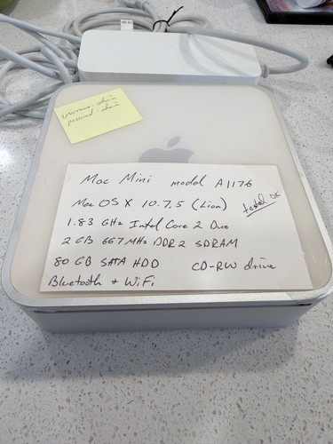 Apple mac mini a1176 tested - apple,