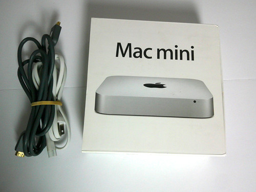 Mac mini with - with, box