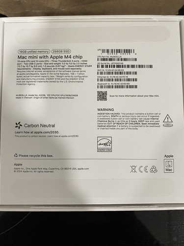 2024 apple mac - apple, (m4,